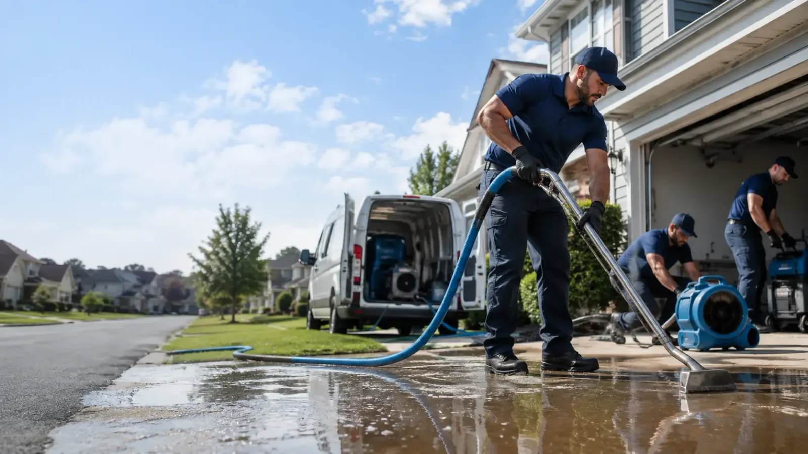 Flood Damage Restoration in Godfrey, IL